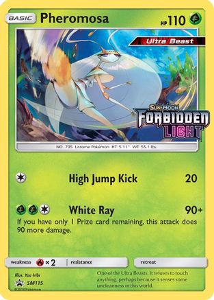 Pheromosa - SM115 (Prerelease) SM115/248 - SM Promos Holofoil