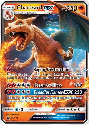 Charizard GX - SM195 SM195/248 - SM Promos Holofoil