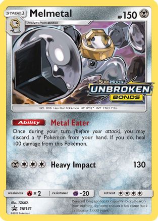 Melmetal - SM181 (Prerelease) SM181/248 - SM Promos Holofoil