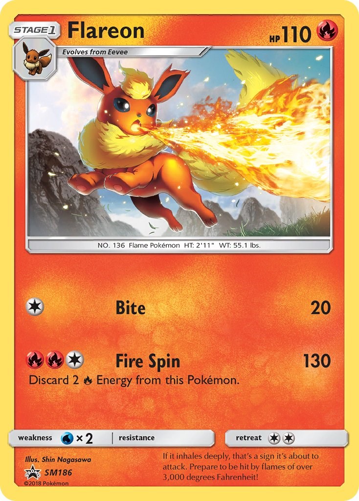 Flareon - SM186 (Let's Play, Eevee!)
