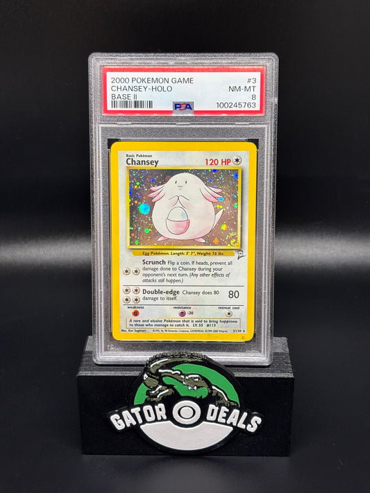Chansey Holo #3 - Pokemon Base Set 2