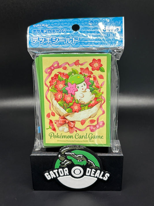 Pokemon TCG: Pokemon Center Japan Exclusive Card Sleeves - Shaymin (64 Pack)