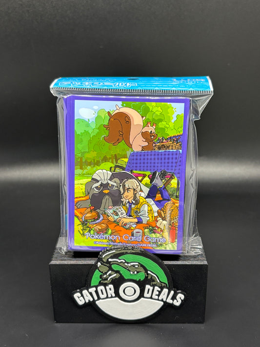 Pokemon TCG: Pokemon Center Japan Exclusive Card Sleeves - Arven & Mabosstiff (64 Pack)