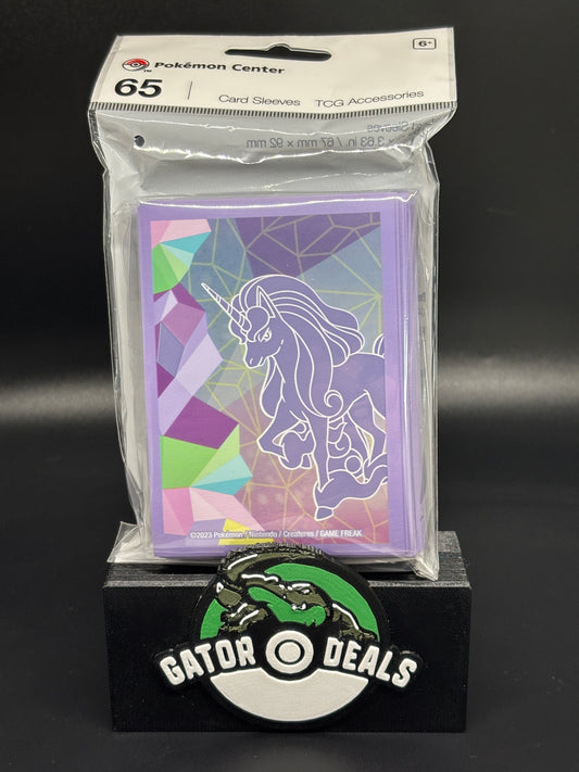 Pokemon TCG: Pokemon Center Card Sleeves - Flames & Faries Galarian Rapidash (64 Pack)