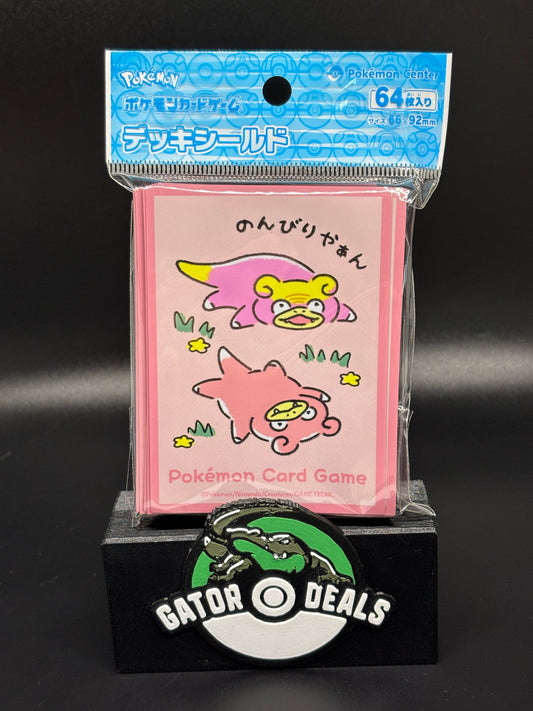 Pokemon TCG: Pokemon Center Japan Exclusive Card Sleeves - Slowpoke & Galarian Slowpoke (64 Pack)