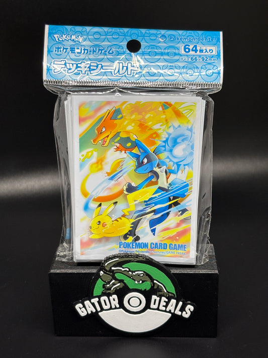 Pokemon TCG: Pokemon Center Japan Exclusive Card Sleeves - Battle Start! (64 Pack)