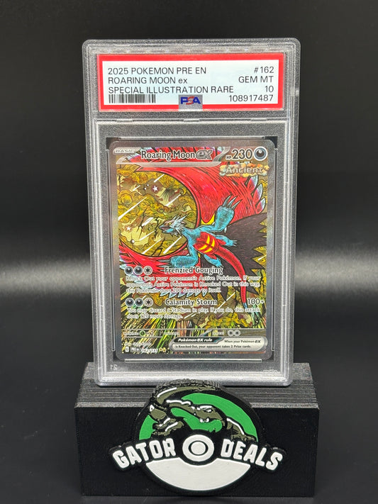Roaring Moon ex SIR #162 - Pokemon Prismatic Evolutions