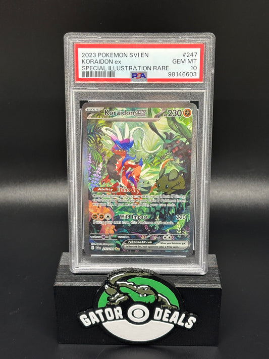 Koraidon ex SIR #157- Pokemon Scarlet & Violet Base Set