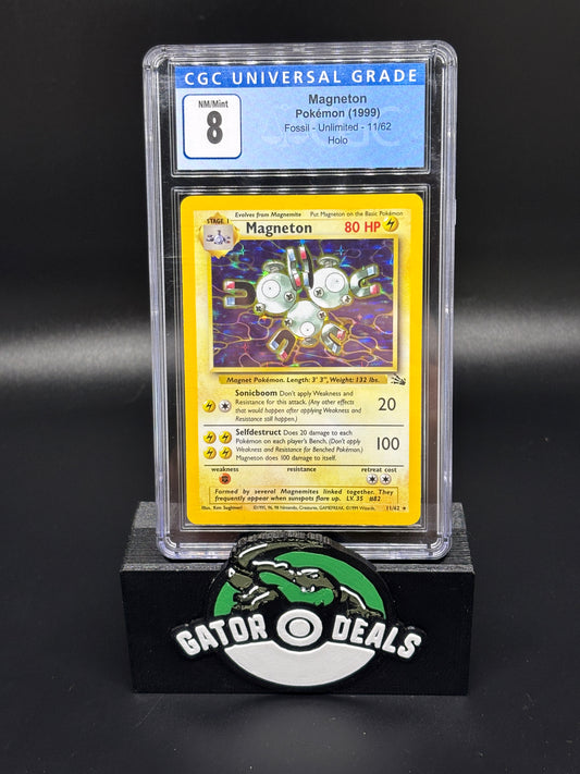 Magneton Holo #11 - Pokemon Fossil Unlimited