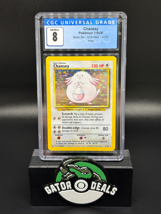 Chansey Holo #3 - Pokemon Base Set Unlimited
