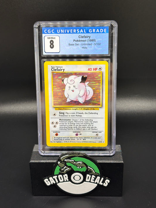 Clefairy Holo #5 - Pokemon Base Set Unlimited