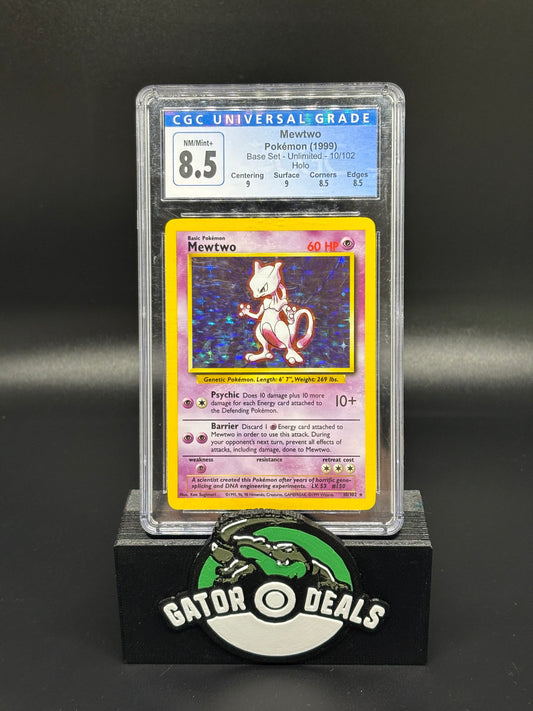 Mewtwo Holo #10 - Pokemon Base Set Unlimited