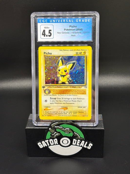 Pichu Holo 1st Edition #12 - Pokemon Neo Genesis 1st Edition