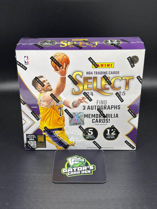 2024-25 Panini Select NBA Trading Card Box (Hobby)