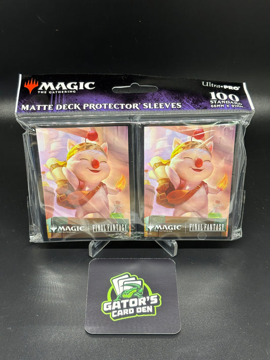 Magic: The Gathering FINAL FANTASY Stiltzkin, Moogle Merchant 100ct Deck Protector Sleeves