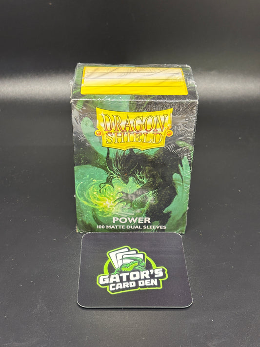 Dragon Shield: Power Standard Dual Matte Sleeves (Box Of 100)