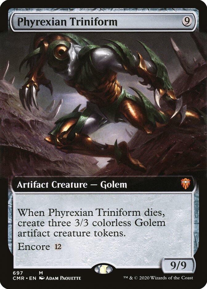 Phyrexian Triniform (Extended Art)