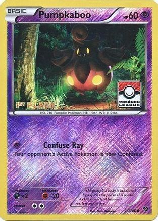 Pumpkaboo - 56/146 (Pokemon League) [1st Place] 56 - League & Championship Cards Reverse Holofoil