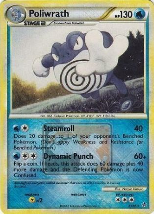 Poliwrath - 21/95 (League Promo) 21 - League & Championship Cards Reverse Holofoil