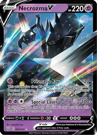 Necrozma V 63/163 - SWSH05 Battle Styles Holofoil
