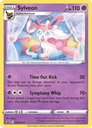 Sylveon - SWSH211 SWSH211/307 - SWSH Sword & Shield Promo Cards Holofoil