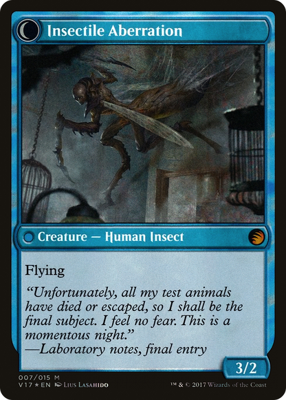 Delver of Secrets (V17-007) - From the Vault: Transform: (Double Faced Transform) Foil