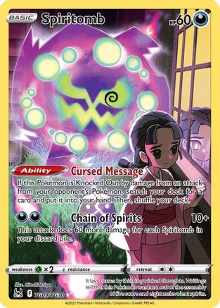 Spiritomb TG09/30 - SWSH11 Lost Origin Trainer Gallery Holofoil