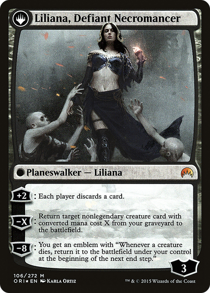 Liliana, Heretical Healer (PRE-106) - Magic Origins Promos: (originpwdfc) Foil
