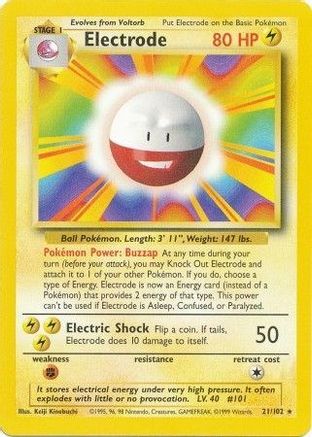 Electrode 21/102 - Base Set