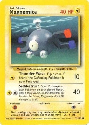 Magnemite 53/102 - Base Set