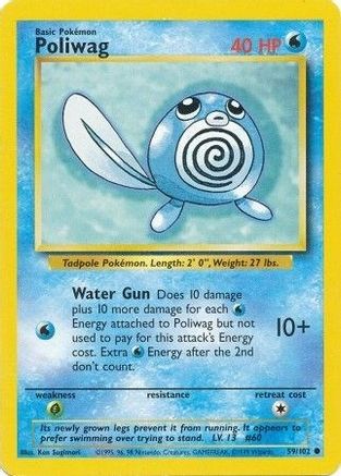 Poliwag 59/102 - Base Set