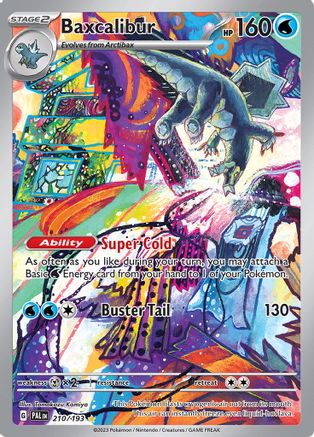 Baxcalibur - 210/193 210 - SV02 Paldea Evolved Holofoil