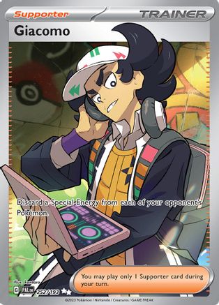 Giacomo - 252/193 252 - SV02 Paldea Evolved Holofoil