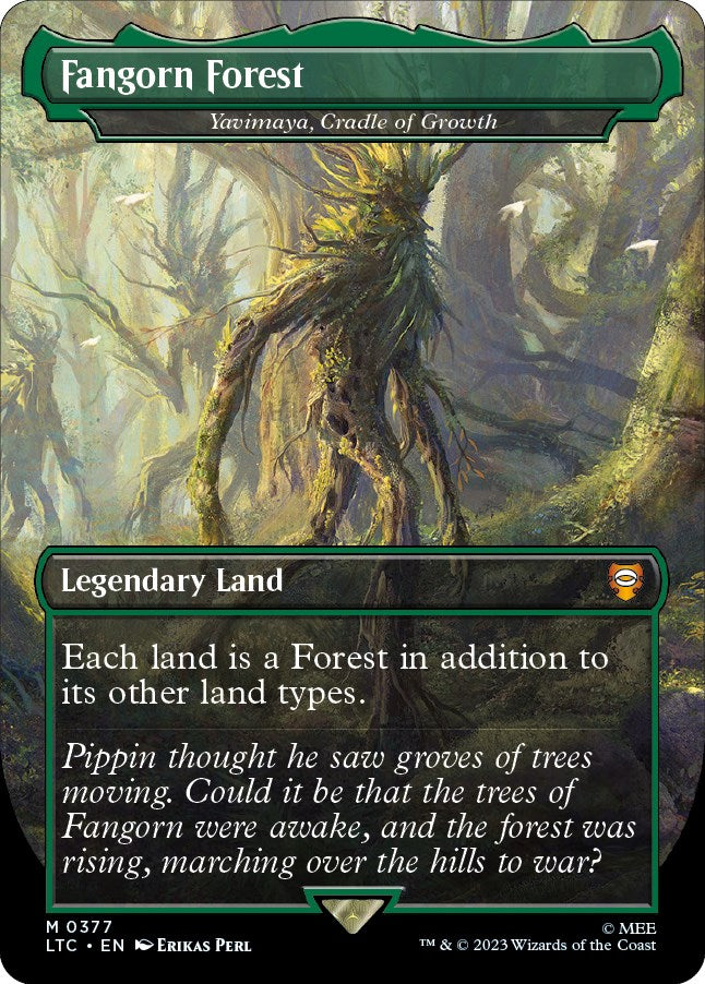 Fangorn Forest - Yavimaya, Cradle of Growth (Borderless)