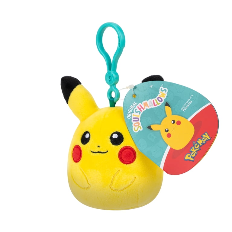 Squishmallows Pokemon 3.5 Inch Plush Clip On