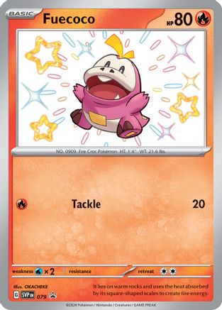 Fuecoco - 079 79 - SV Scarlet & Violet Promo Cards Holofoil