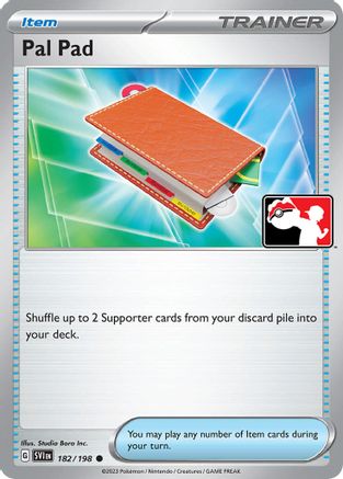 Pal Pad 182 - Prize Pack Series Cards Holofoil