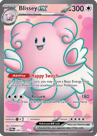 Blissey ex - 201/167 201 - SV06 Twilight Masquerade Holofoil