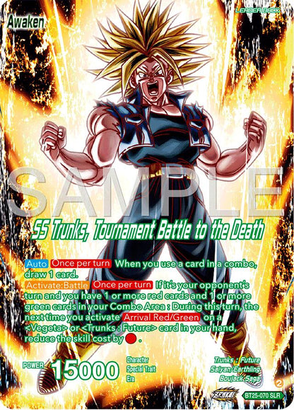 Trunks // SS Trunks, Tournament Battle to the Death (SLR)