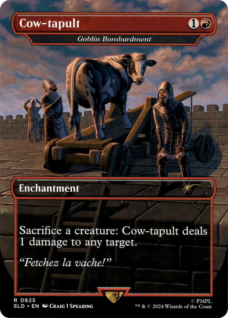 Cow-tapult - Goblin Bombardment