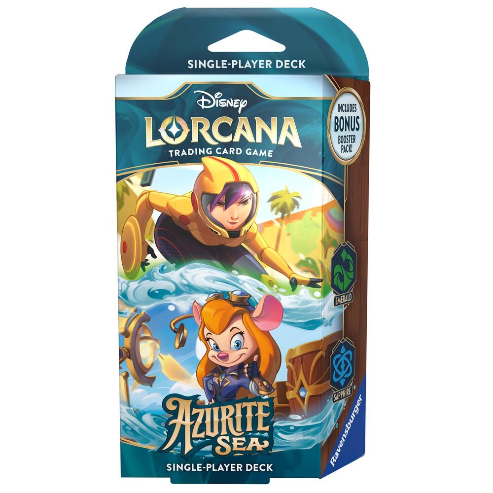 Disney Lorcana: Azurite Sea Starter Decks