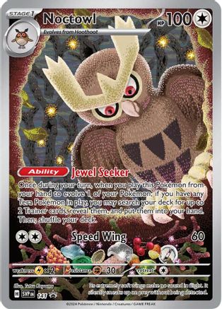 Noctowl - 141 141 - SV Scarlet & Violet Promo Cards Holofoil