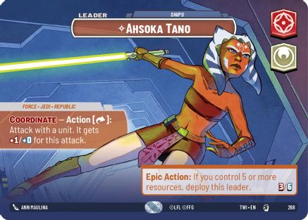 Ahsoka Tano - Snips (Showcase) (268) - Twilight of the Republic Foil