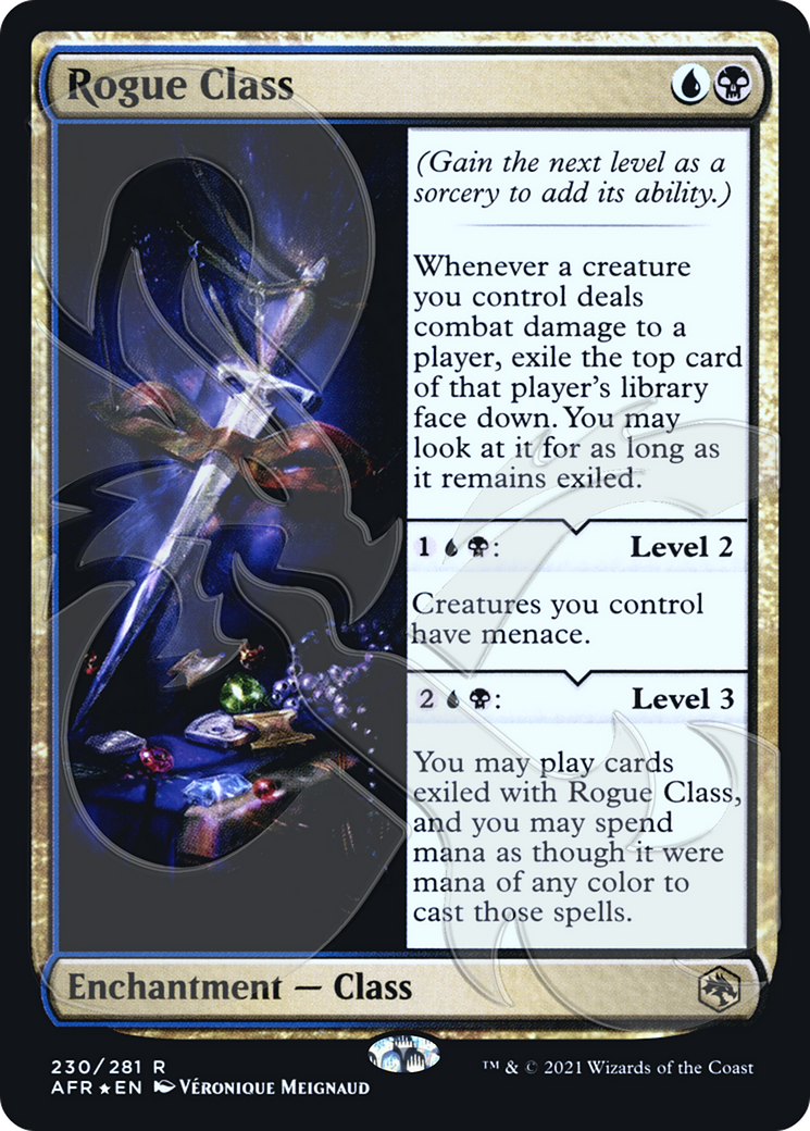 Rogue Class (AFR&-230A) - Adventures in the Forgotten Realms Promos Foil