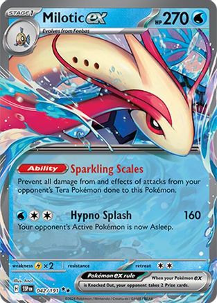Milotic ex - 042/191 42 - SV08 Surging Sparks Holofoil