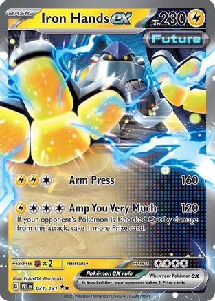 Iron Hands ex - 031/131 31 - SV Prismatic Evolutions Holofoil
