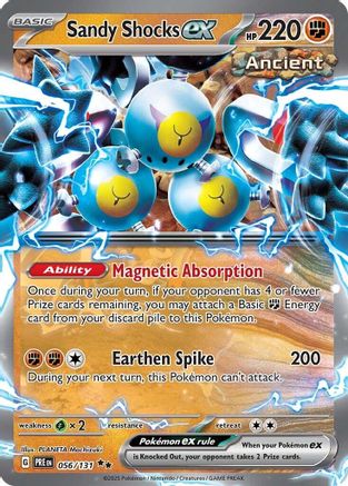 Sandy Shocks ex - 056/131 56 - SV Prismatic Evolutions Holofoil