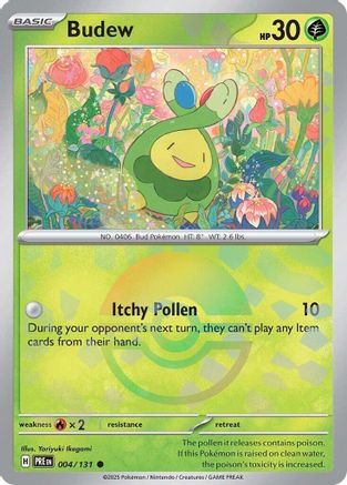 Budew (Poke Ball Pattern) 4 - SV Prismatic Evolutions Holofoil