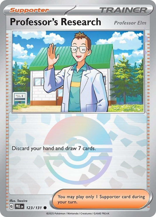 Professor's Research [Professor Elm] (Poke Ball Pattern)