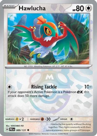 Hawlucha (Master Ball Pattern) 89 - SV Prismatic Evolutions Holofoil